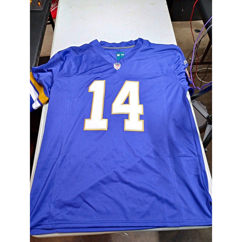 TK10 Baltimore Ravens NFL Hamilton #14 Football Jersey Men’s XL Blue